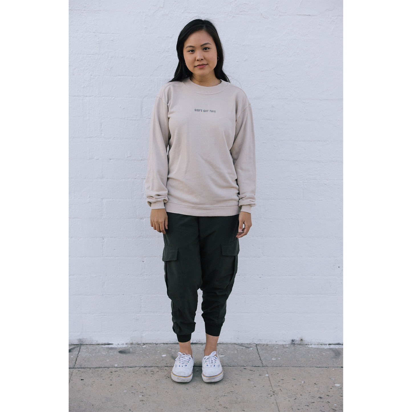 God's Got This Crewneck - Sand