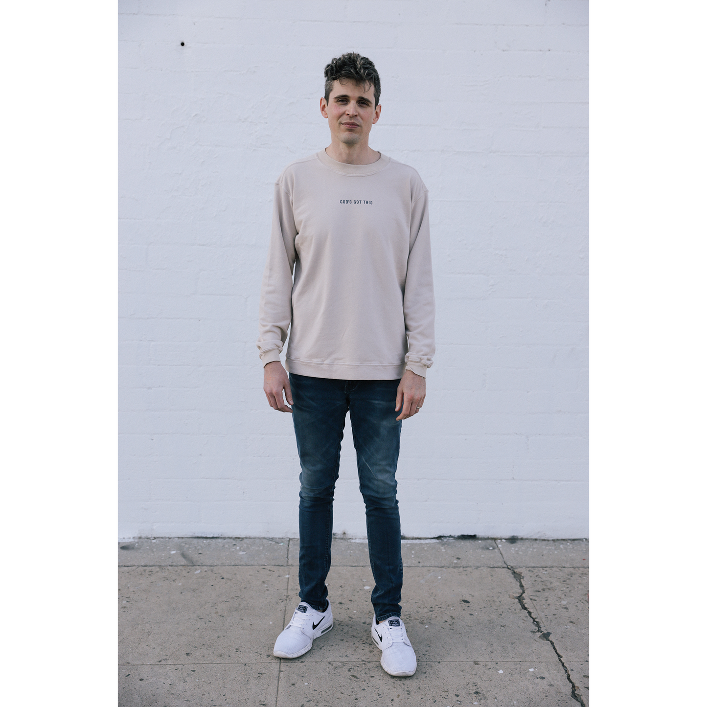 God's Got This Crewneck - Sand