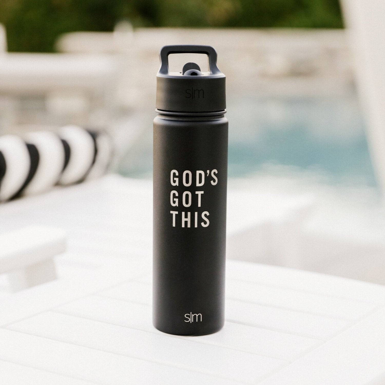 GGT Travel Water Bottle - 22oz – God's Got This