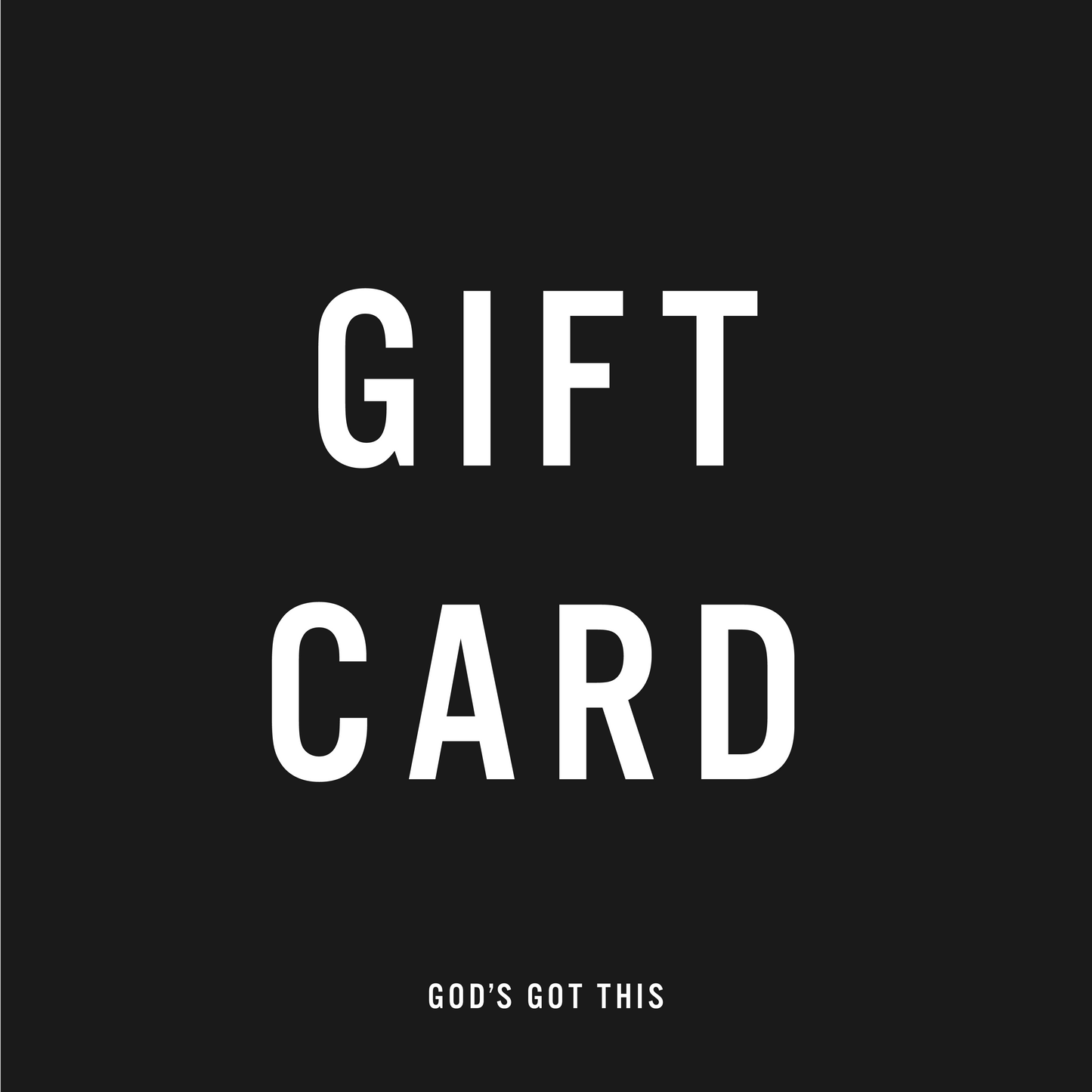 God's Got This Gift Card