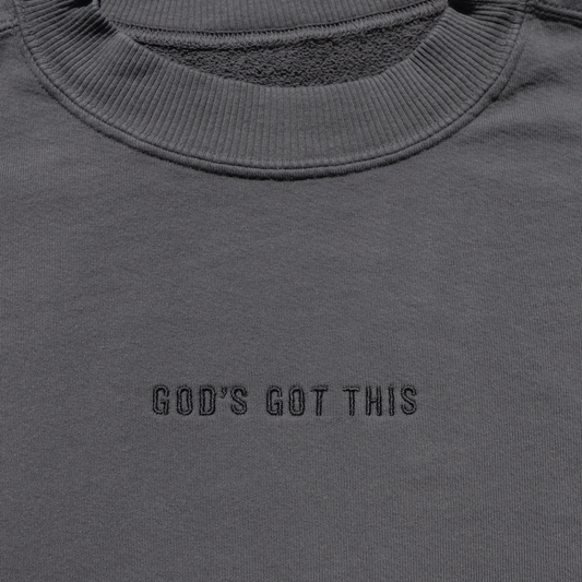 God's Got This Crewneck - Raven