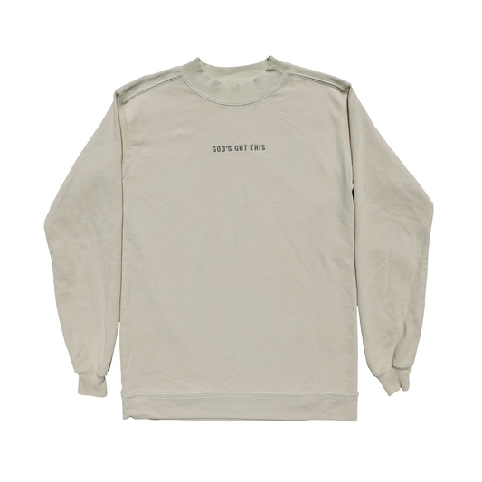 God's Got This Crewneck - Sand